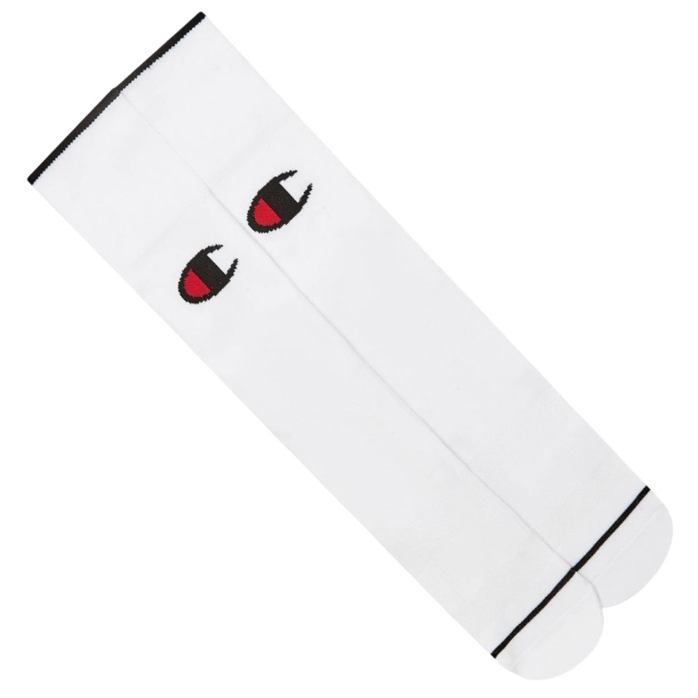 Champion White Over the Calf Lightweight Soccer Socks - NWT - Size Large